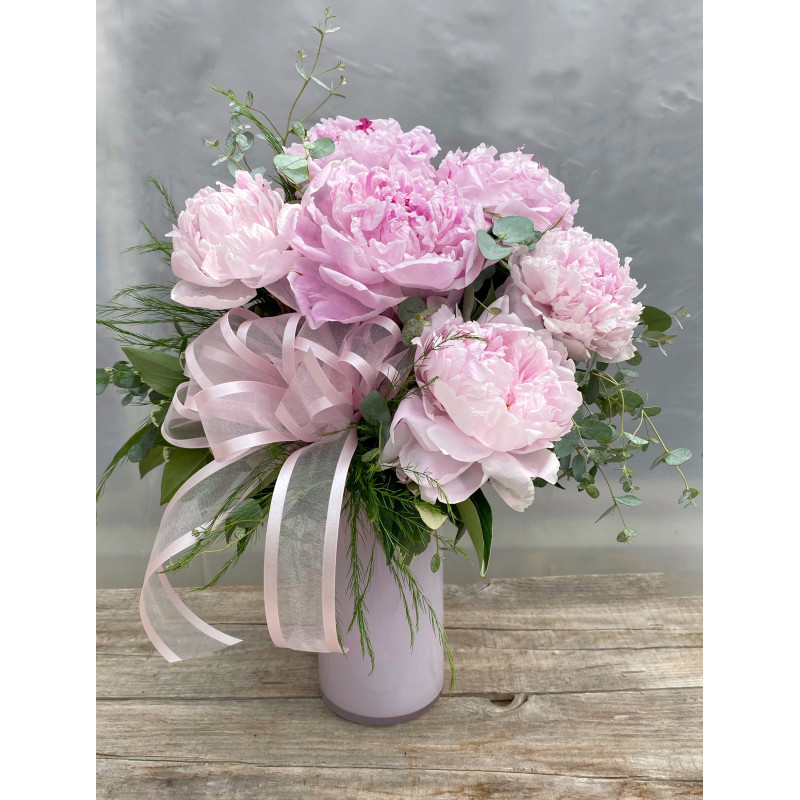 Pink Peony Bouquet  - Same Day Delivery